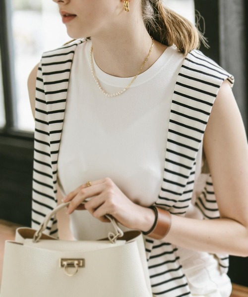 Ops.（オプス）の「パールネックレス バロックパール シルバー925 ネックレス 【Afrizo-Miktos-NK アフリジオ・ミクトス】（ネックレス・レディース・シルバー/イエローゴールド・ONE SIZE）」の16枚目の写真