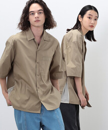 ベンチレーション オープンカラーシャツ