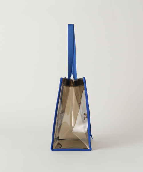 U by SPICK&SPAN（ユーバイスピックアンドスパン）の「【MLB】クリアトート（トートバッグ・レディース・ブルー/ホワイト・FREE）」の5枚目の写真