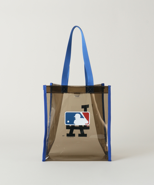 U by SPICK&SPAN（ユーバイスピックアンドスパン）の「【MLB】クリアトート（トートバッグ・レディース・ブルー/ホワイト・FREE）」の6枚目の写真