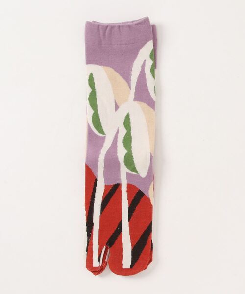 Fun & Daily（ファンアンドデイリー）の「F&D : フラワータビソックス（ソックス/靴下・レディース・その他2/その他1/その他3/その他4・FREE）」の5枚目の写真