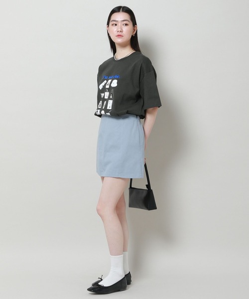 ALAND（エーランド）の「【UNISEX】ALAND／AgoodsT 2907379（Tシャツ/カットソー・レディース・チャコール/グレー/オフホワイト・MEDIUM/LARGE）」の10枚目の写真