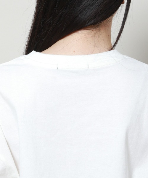 ALAND（エーランド）の「【UNISEX】ALAND／AgoodsT 2907379（Tシャツ/カットソー・レディース・チャコール/グレー/オフホワイト・MEDIUM/LARGE）」の8枚目の写真