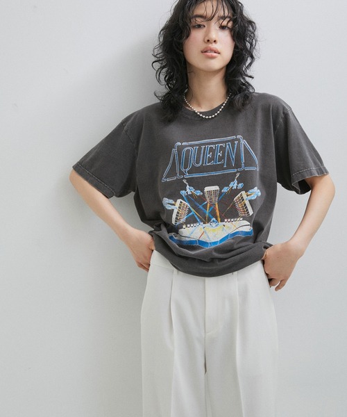 GOOD ROCK SPEED（グッドロックスピード）の「【GOOD ROCK SPEED】QUEEN TEE（Tシャツ/カットソー・レディース・ブラック・FREE）」の2枚目の写真