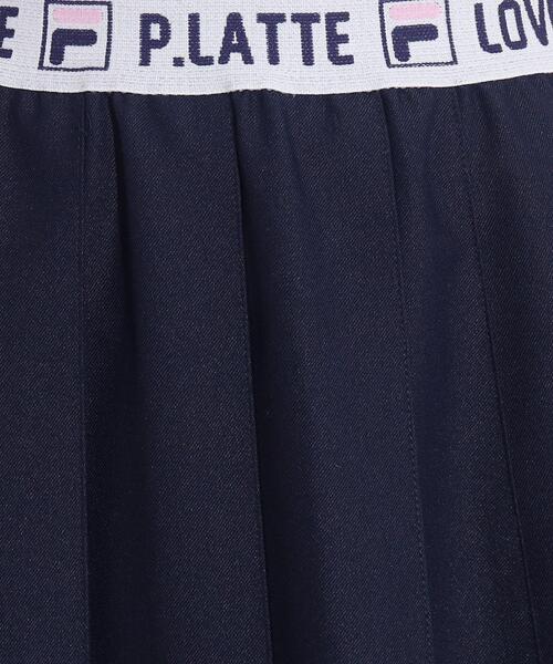FILA(フィラ)の「【FILAコラボ】FILA×PINKLATTE ロゴジャカードスカート(スカート・キッズ・ネイビー/ダークグリーン/オフホワイト・16/14/15 )」の15枚目の写真