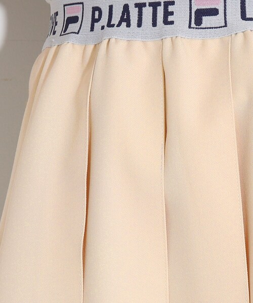 FILA(フィラ)の「【FILAコラボ】FILA×PINKLATTE ロゴジャカードスカート(スカート・キッズ・ネイビー/ダークグリーン/オフホワイト・16/14/15 )」の21枚目の写真