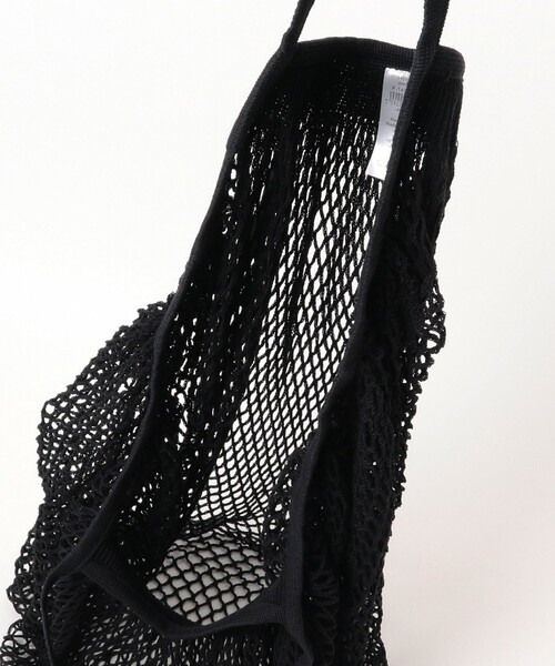 Filt(フィルト)の「FILT / ネット バッグ L(ショルダーバッグ・メンズ・ブラック/ライトグレー/オフホワイト・ONE SIZE)」の11枚目の写真
