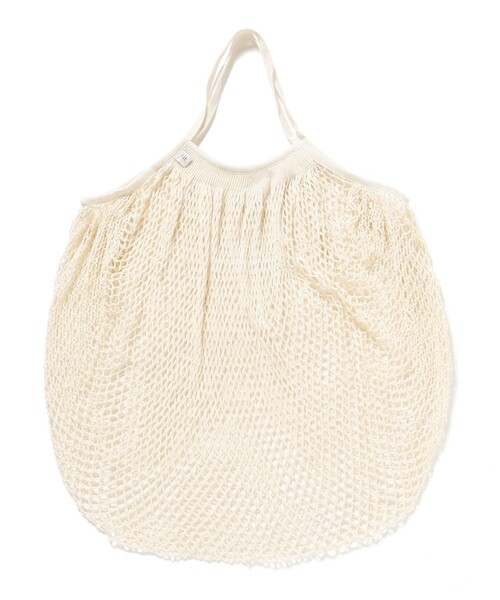 Filt(フィルト)の「FILT / ネット バッグ L(ショルダーバッグ・メンズ・ブラック/ライトグレー/オフホワイト・ONE SIZE)」の12枚目の写真