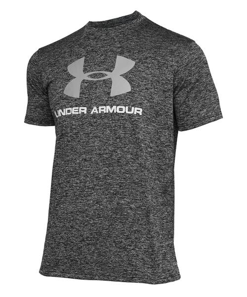 UNDER ARMOUR（アンダーアーマー）の「UAテック ビッグロゴ ショートスリーブTシャツ（トレーニング/メンズ）（Tシャツ/カットソー・メンズ・ブラック系その他・M/S/L/XL/XXL/3XL）」の3枚目の写真