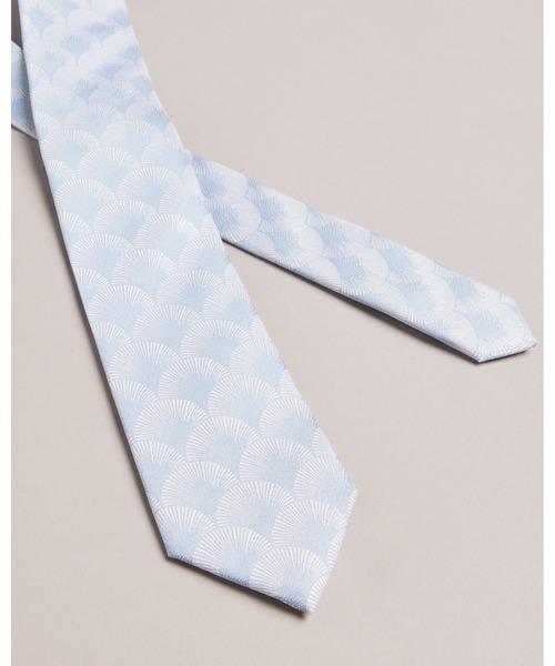 Ted Baker（テッドベーカー）の「HERRO シルクネクタイ(扇子柄)（ネクタイ・メンズ・ブルー・O/S）」の5枚目の写真