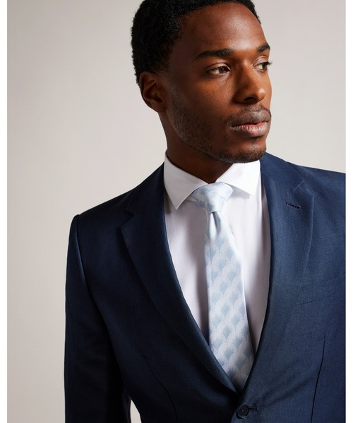 Ted Baker（テッドベーカー）の「HERRO シルクネクタイ(扇子柄)（ネクタイ・メンズ・ブルー・O/S）」の3枚目の写真