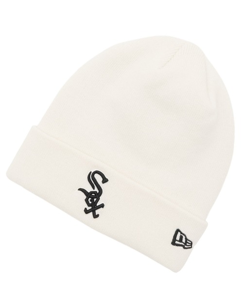 NEW ERA(ニューエラ)の「ニューエラ ニット帽 MLB カフ(ニットキャップ/ビーニー・メンズ・ブルー/ブラウン/ブラック/ブラック系/ブラック系1/ベージュ/グリーン/ネイビー/オフホワイト・FREE)」の2枚目の写真