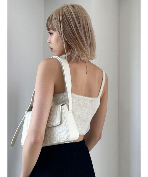 EMODA（エモダ）の「シャギーコンパクトツインニット（ニット/セーター・レディース・グレー/アイボリー/ブラック/ブルー・FREE）」の15枚目の写真