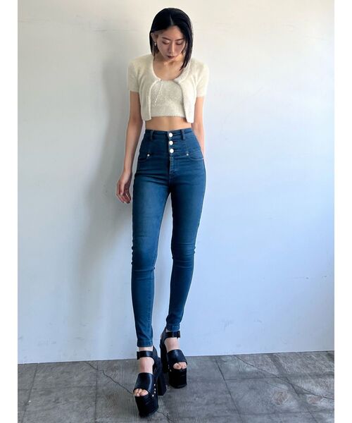 EMODA（エモダ）の「シャギーコンパクトツインニット（ニット