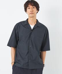 green label relaxing | タイプライター エンブロ オープンカラー シャツ(シャツ/ブラウス)