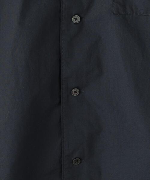 green label relaxing（グリーンレーベルリラクシング）の「タイプライター エンブロ オープンカラー シャツ（シャツ/ブラウス・メンズ・ダークグレー/ナチュラル・S/M/L/XL）」の19枚目の写真