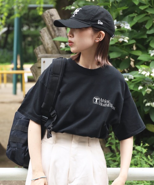 Russell Athletic（ラッセルアスレティック）の「Russell Athletic/ラッセルアスレティック Bookstore Jersey S/S Slogan 'Athleltic,Health&Wellness' T Tシャツ（Tシャツ/カットソー・メンズ・ブラック/ホワイト/オレンジ・M/L/XL）」の22枚目の写真