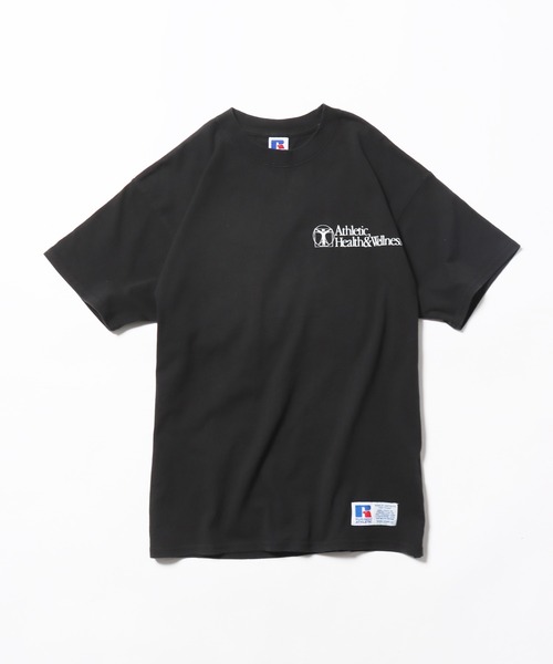 Russell Athletic（ラッセルアスレティック）の「Russell Athletic/ラッセルアスレティック Bookstore Jersey S/S Slogan 'Athleltic,Health&Wellness' T Tシャツ（Tシャツ/カットソー・メンズ・ブラック/ホワイト/オレンジ・M/L/XL）」の20枚目の写真
