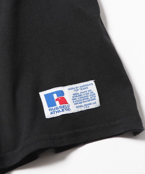 Russell Athletic（ラッセルアスレティック）の「Russell Athletic/ラッセルアスレティック Bookstore Jersey S/S Slogan 'Athleltic,Health&Wellness' T Tシャツ（Tシャツ/カットソー・メンズ・ブラック/ホワイト/オレンジ・M/L/XL）」の11枚目の写真