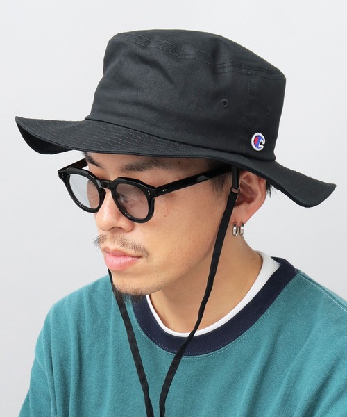 Champion（チャンピオン）の「ツイル アウトドアハット（ハット・メンズ・カモフラージュ/ネイビー/ブラック/オフホワイト・FREE）」の2枚目の写真