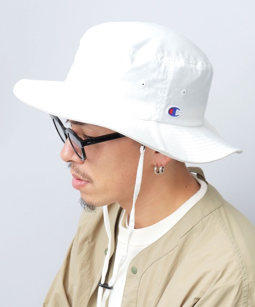 Champion（チャンピオン）の「ツイル アウトドアハット（ハット・メンズ・カモフラージュ/ネイビー/ブラック/オフホワイト・FREE）」の14枚目の写真