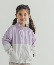 バイカラー ナイロン ジャケット