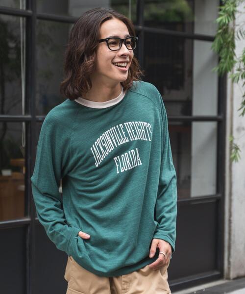 WEGO（ウィゴー）の「WEGO/ヴィンテージロゴラグランロンT（Tシャツ/カットソー・メンズ・その他2/その他4/その他1/その他3・MEDIUM/LARGE）」の4枚目の写真