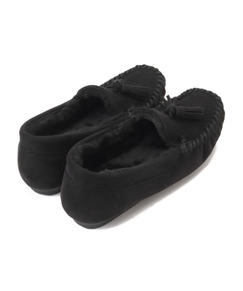 LUGG NAGG(ラグナグ)の「【Le son/ル ソン】タッセルファーモカシン(モカシン/デッキシューズ・レディース・ブラック/ブラウン系その他/グレー・24.5cm/24.0cm/23.0cm/23.5cm/22.5cm)」の8枚目の写真