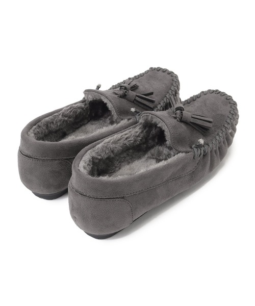 LUGG NAGG(ラグナグ)の「【Le son/ル ソン】タッセルファーモカシン(モカシン/デッキシューズ・レディース・ブラック/ブラウン系その他/グレー・24.5cm/24.0cm/23.0cm/23.5cm/22.5cm)」の13枚目の写真