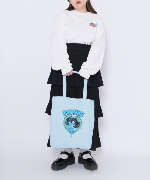 PUNYUS(プニュズ)の「Girlsトートバッグ(トートバッグ・レディース・サックスブルー・FREE)」の9枚目の写真