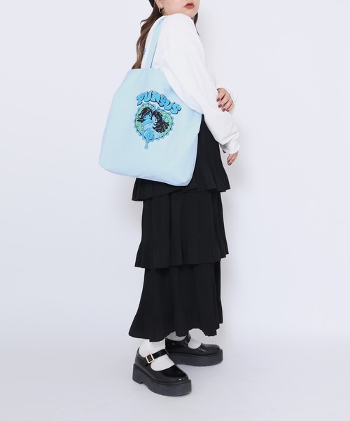 PUNYUS(プニュズ)の「Girlsトートバッグ(トートバッグ・レディース・サックスブルー・FREE)」の10枚目の写真