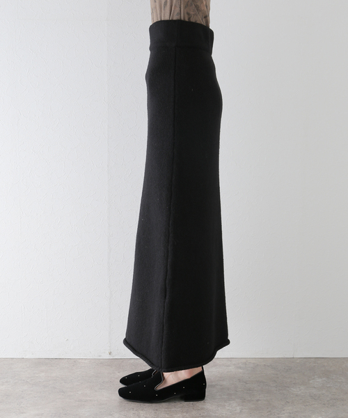 SLOBE IENA（スローブイエナ）の「【TEAK/ティーク】 WOOL KNIT ロング