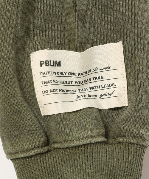 PBLIM（ページボーイリム）の「PBLIM/ピグメントウラケ（スウェット・レディース・ベージュ/カーキ/ボルドー・FREE）」の7枚目の写真