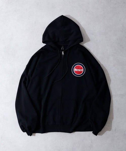 セール】裏毛 ワンポイント ZIP パーカー（パーカー）｜FUNALIVE