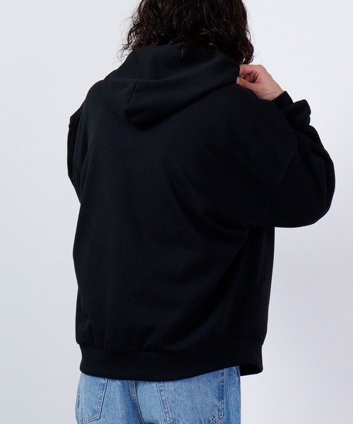FUNALIVE(ファンアライブ)の「裏毛 ワンポイント ZIP パーカー(パーカー・メンズ・ブラック/グリーン/アッシュグレー・L/XL/M)」の6枚目の写真