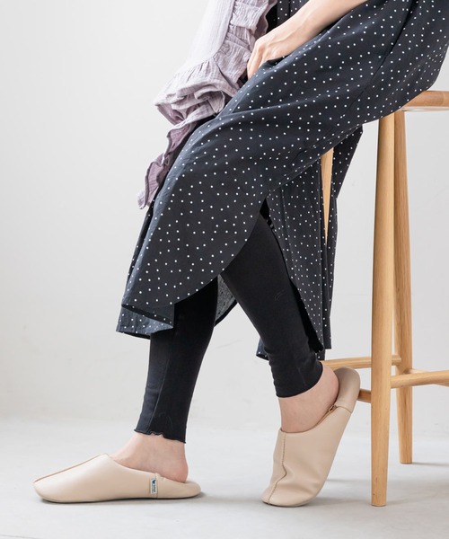 フェリシモMama(フェリシモママ)の「Moredde マタニティから産後も使える 心地いい素材のおなかすっぽりレギンス(マタニティウェア/グッズ・レディース・杢グレー/ブラック・MEDIUM/LARGE/X-LARGE)」の2枚目の写真