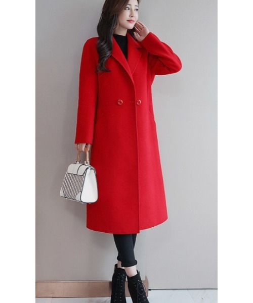 セール】レギュラーフィットダブルチェスタージャケットコート