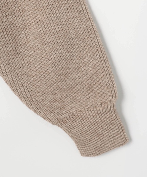 179/WG（イチナナキュウダブルジー）の「【WEB限定】アンゴラタッチ セーラーカラープルオーバー（ニット/セーター・レディース・オフホワイト/ブラック/グレー・FREE）」の9枚目の写真