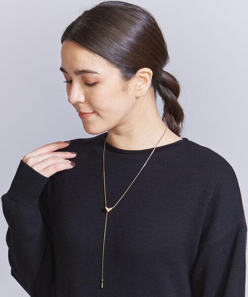BEAUTY&YOUTH UNITED ARROWS(ビューティーアンドユースユナイテッドアローズ)の「メタルハート スライダー タイネックレス /ループタイ(ネックレス・レディース・ゴールド/シルバー・FREE)」の10枚目の写真