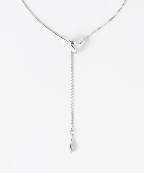 BEAUTY&YOUTH UNITED ARROWS(ビューティーアンドユースユナイテッドアローズ)の「メタルハート スライダー タイネックレス /ループタイ(ネックレス・レディース・ゴールド/シルバー・FREE)」の11枚目の写真