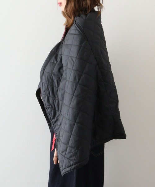 FUNALIVE（ファンアライブ）の「YUASA6 original キルティング 70cm丈 3way wrap skirt/巻きスカート ラップスカート（スカート・レディース・ブラック/レンガ/ネイビー/ブラウン系・L/LL/M）」の17枚目の写真