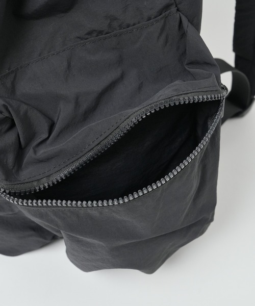 WEGO(ウィゴー)の「WEGO/ドロストデザインリュック(バックパック/リュック・レディース・ブラック/アイボリー/ライトグレー・FREE)」の12枚目の写真