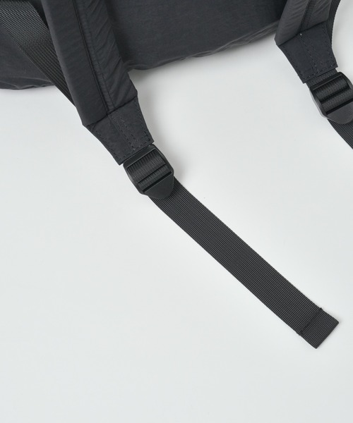 WEGO(ウィゴー)の「WEGO/ドロストデザインリュック(バックパック/リュック・レディース・ブラック/アイボリー/ライトグレー・FREE)」の15枚目の写真