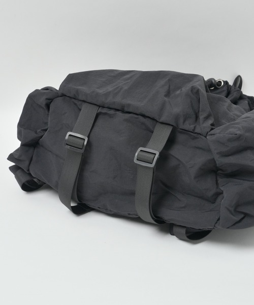 WEGO(ウィゴー)の「WEGO/ドロストデザインリュック(バックパック/リュック・レディース・ブラック/アイボリー/ライトグレー・FREE)」の17枚目の写真