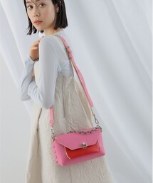 Ray BEAMS | Ray BEAMS / チェーン スクエア バッグ(ショルダーバッグ)