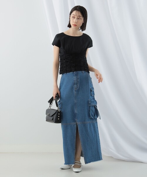 Ray BEAMS（レイビームス）の「Ray BEAMS / チェーン スクエア バッグ（ショルダーバッグ・レディース・ブラック/ピンク・ONE SIZE）」の14枚目の写真