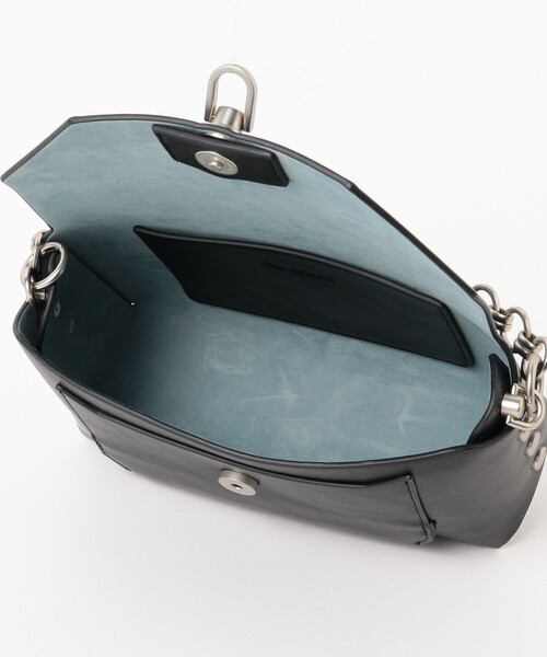 Ray BEAMS（レイビームス）の「Ray BEAMS / チェーン スクエア バッグ（ショルダーバッグ・レディース・ブラック/ピンク・ONE SIZE）」の11枚目の写真