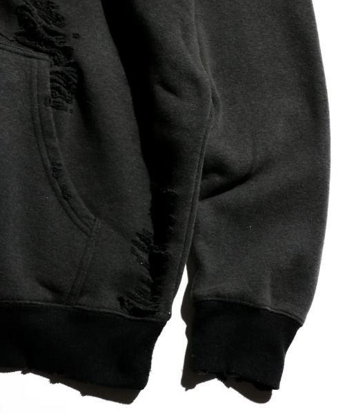 2AM(ツーエイエム)の「THRIFTY LOOK スリフティルック / WORN-OUT BAND HOODIE BEASTIE BOYS(パーカー・メンズ・チャコールグレー/ブラック系1・X-LARGE/XX-LARGE)」の10枚目の写真
