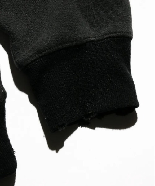 2AM(ツーエイエム)の「THRIFTY LOOK スリフティルック / WORN-OUT BAND HOODIE BEASTIE BOYS(パーカー・メンズ・チャコールグレー/ブラック系1・X-LARGE/XX-LARGE)」の11枚目の写真