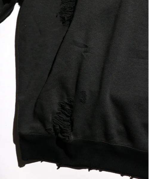 2AM(ツーエイエム)の「THRIFTY LOOK スリフティルック / WORN-OUT BAND HOODIE BEASTIE BOYS(パーカー・メンズ・チャコールグレー/ブラック系1・X-LARGE/XX-LARGE)」の14枚目の写真